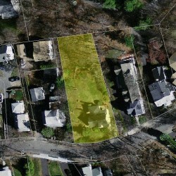 44 Beecher Pl, Newton MA 02459-2313 aerial view