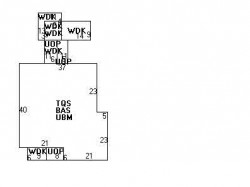 93 Hyde Ave, Newton MA  02458-2334 floor plan