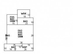 133 Gibbs St, Newton MA  02459-1927 floor plan