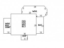887 Chestnut St, Newton MA  02468-2334 floor plan