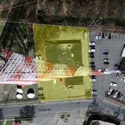 29 Tower Rd, Newton MA 02464-1510 aerial view