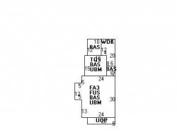 20 Lowell Ave, Newton MA 02460-1612 floor plan