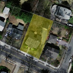 145 Woodward St, Newton MA 02461-1342 aerial view