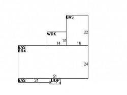 122 Andrew St, Newton MA 02461-2103 floor plan