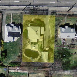 756 Boylston St, Newton MA 02461-1804 aerial view