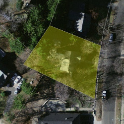 22 Rosalie Rd, Newton MA 02459-3131 aerial view