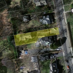 61 Bowdoin St, Newton MA  02461-1452 aerial view