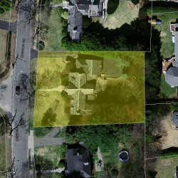84 Gordon Rd, Newton MA 02468-1219 aerial view