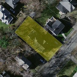 15 Knowles St, Newton MA  02459-2205 aerial view