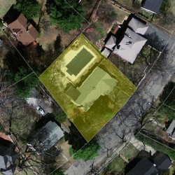 31 Agawam Rd, Newton MA 02468-1302 aerial view