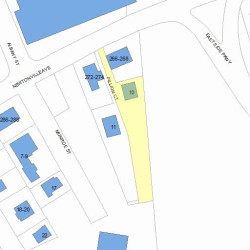 10 Pillion Ct, Newton MA  02460-2046 plot plan