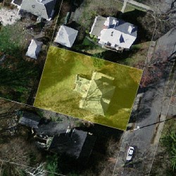 85 Hyde Ave, Newton MA 02458-2334 aerial view