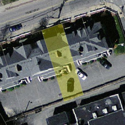 60 Webster St, Newton MA  02465-1819 aerial view