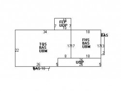 498 Chestnut St, Newton MA 02468-1224 floor plan