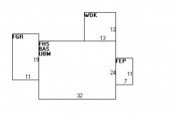 44 Barbara Rd, Newton MA 02465-1103 floor plan