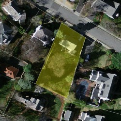 19 Hyde Ave, Newton MA 02458-2310 aerial view