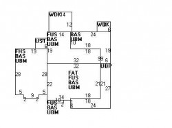 120 Adams Ave, Newton MA 02465-1004 floor plan