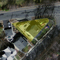 107 Mount Vernon St, Newton MA 02465-2559 aerial view