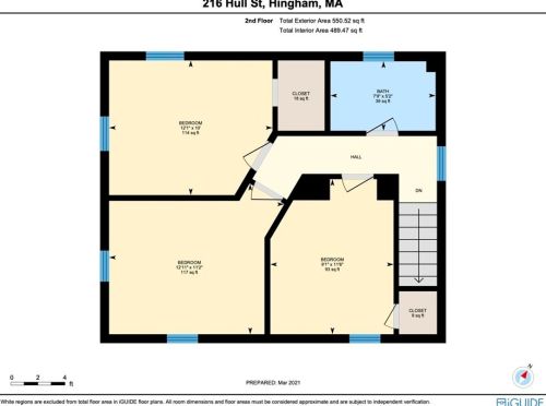 216 Hull St, Hingham MA 02043-1423 exterior