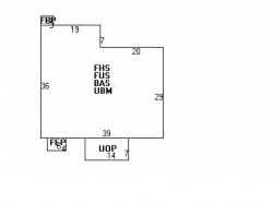 11 Merrill Rd, Newton MA 02459-1320 floor plan