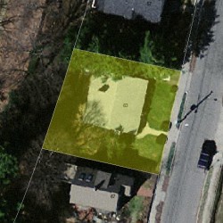 63 Fisher Ave, Newton MA 02461-1142 aerial view