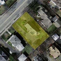 510 Watertown St, Newton MA 02460-1434 aerial view