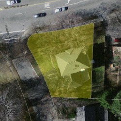 658 Commonwealth Ave, Newton MA 02459-1131 aerial view