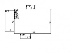 999 Washington St, Newton MA 02460-1543 floor plan