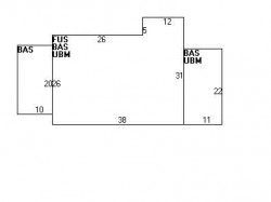 63 Bigelow Rd, Newton MA 02465-3003 floor plan