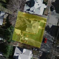 11 Fairview St, Newton MA 02458-2208 aerial view