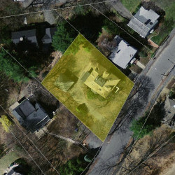 21 Terrace Ave, Newton MA 02461-1426 aerial view