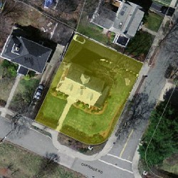 905 Commonwealth Ave, Newton MA 02459-1035 aerial view