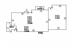 72 Fair Oaks Ave, Newton MA 02460-1219 floor plan