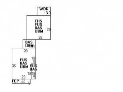 90 Los Angeles St, Newton MA 02458-1019 floor plan