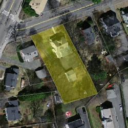 356 Auburndale Ave, Newton MA  02466-1221 aerial view
