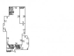 364 Cabot St, Newton MA  02460-2252 floor plan