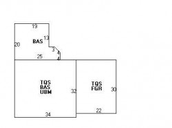 12 Whittlesey Rd, Newton MA  02459-2622 floor plan