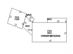 50 Dorset Rd, Newton MA 02468-1406 floor plan