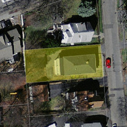 9 Clarendon St, Newton MA 02460-2020 aerial view