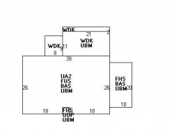 48 Kingston Rd, Newton MA  02461-1014 floor plan