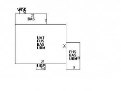 34 Stafford Rd, Newton MA  02459-1819 floor plan