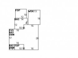 42 Smith Ave, Newton MA 02465-1554 floor plan