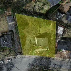 37 Alban Rd, Newton MA 02468-1902 aerial view