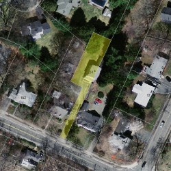 204 Concord St, Newton MA  02462-1314 aerial view