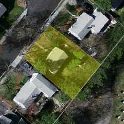175 Spiers Rd, Newton MA  02459-3717 aerial view