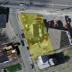 296 California St, Newton MA 02458-1051 aerial view