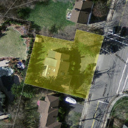 457 Parker St, Newton MA 02459-2652 aerial view