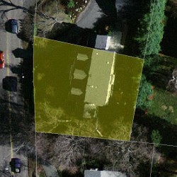 230 Waverley Ave, Newton MA 02458-2422 aerial view