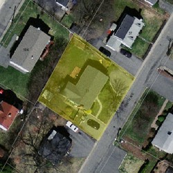 31 Smith Ave, Newton MA  02465-1543 aerial view