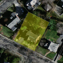 211 Ward St, Newton MA 02459-1331 aerial view